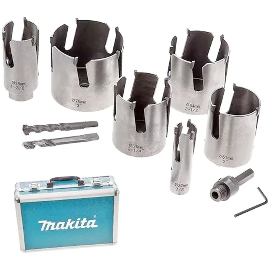Makita D-51281 TCT Hole Saw Assortment Set for Plumber | Makita by KHM Megatools Corp. Makita D-51281 TCT Hole Saw Assortment Set for Plumber | Makita by KHM Megatools Corp.