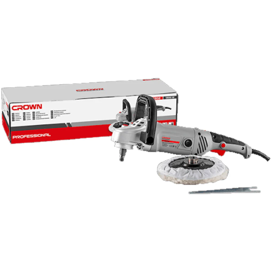Crown CT13302 Polisher 1300W | Crown by KHM Megatools Corp. Crown CT13302 Polisher 1300W | Crown by KHM Megatools Corp.