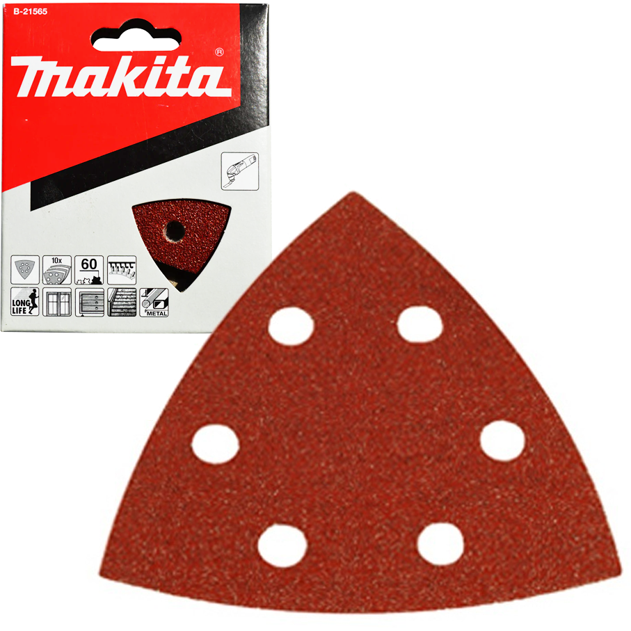 Makita Multi Tool Abrasive Wood Sanding Delta Paper 94mm 10Pcs | Makita by KHM Megatools Corp.