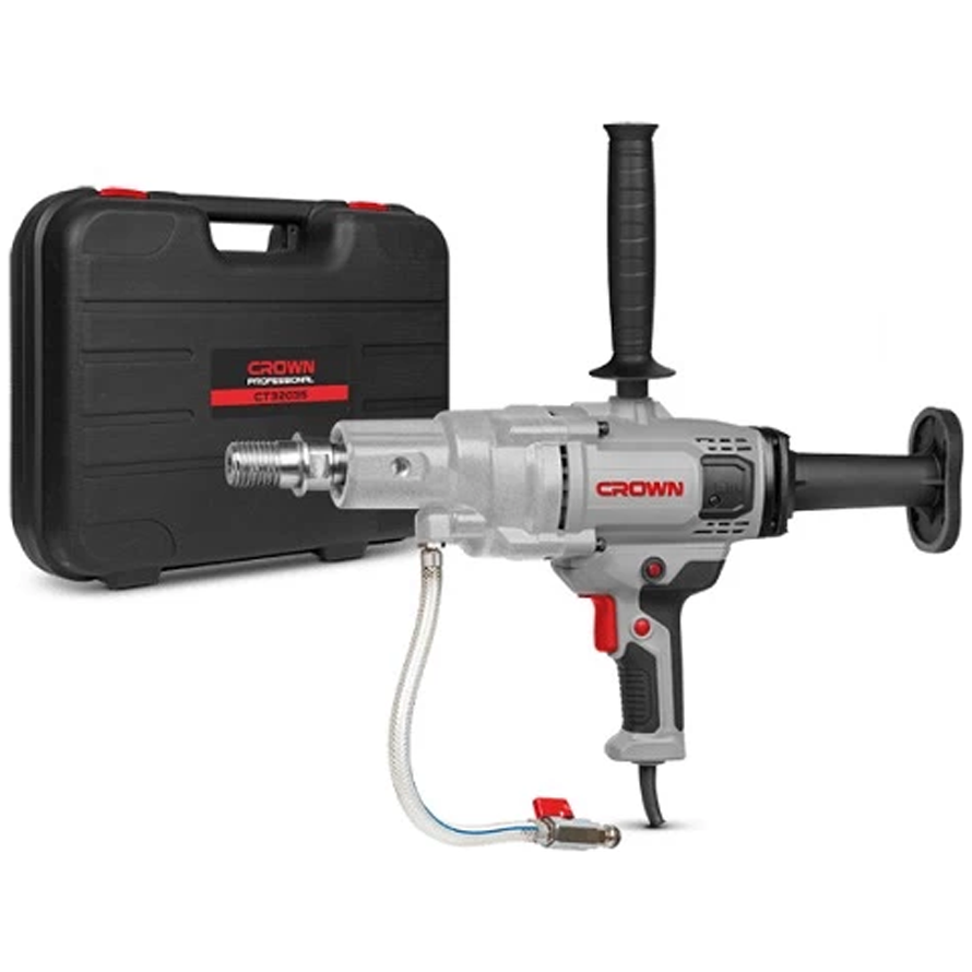 Crown CT32035 Diamond Core Drill 2000W (Wet) | Crown by KHM Megatools Corp. Crown CT32035 Diamond Core Drill 2000W (Wet) | Crown by KHM Megatools Corp.