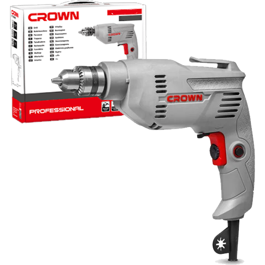 Crown CT10126 Electric Drill 400W | Crown by KHM Megatools Corp. Crown CT10126 Electric Drill 400W | Crown by KHM Megatools Corp.