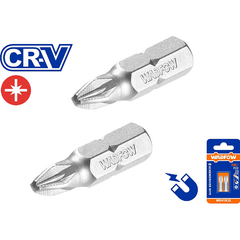 Wadfow WSV1K32 Screwdriver Bits PZ2 | Wadfow by KHM Megatools Corp.