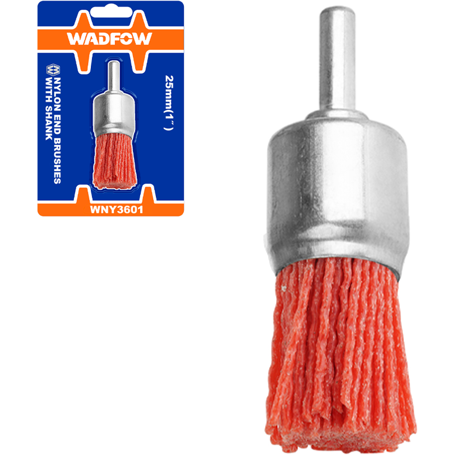 Wadfow WNY3601 Pencil End Nylon Brush 1" | Wadfow by KHM Megatools Corp.
