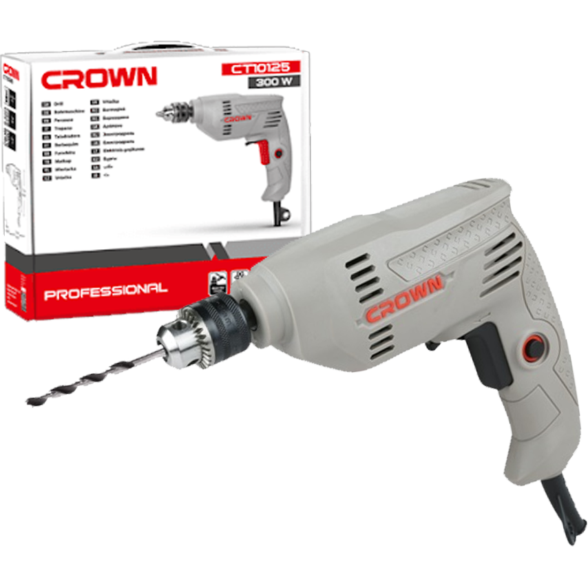 Crown CT10125 Electric Drill 300W | Crown by KHM Megatools Corp. Crown CT10125 Electric Drill 300W | Crown by KHM Megatools Corp.