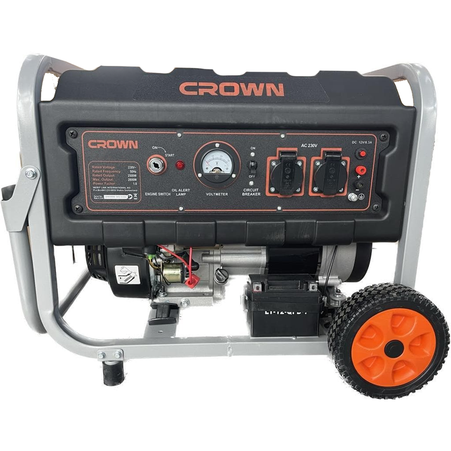 Crown CT34076WE Gasoline Generator 2000W 2.8KVA | Crown by KHM Megatools Corp.