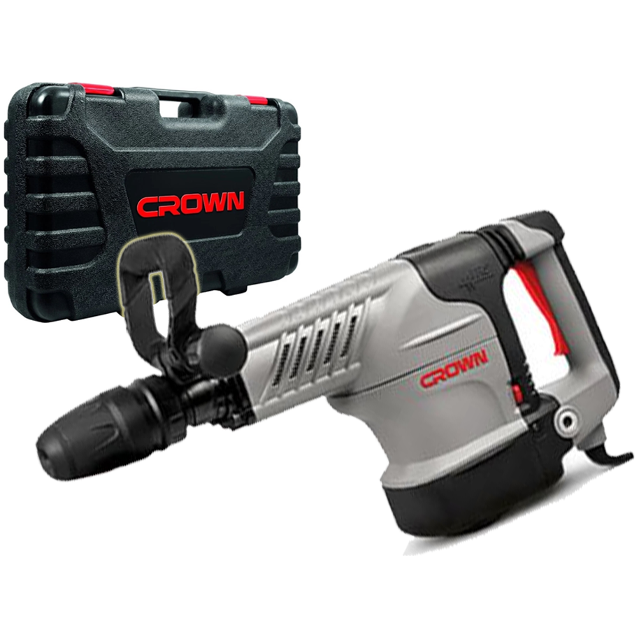 Crown CT18123V Demolition Hammer 1500W | Crown by KHM Megatools Corp. Crown CT18123V Demolition Hammer 1500W | Crown by KHM Megatools Corp.