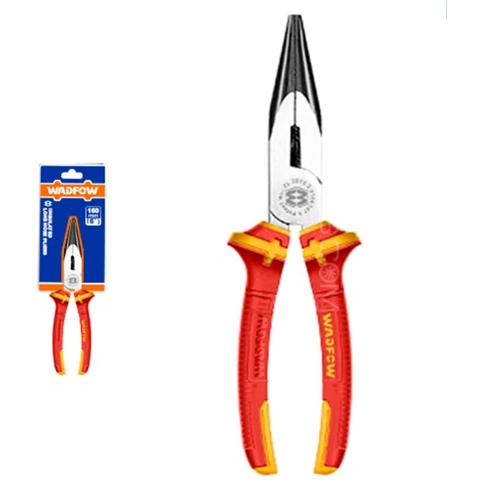 Wadfow WPL2938 Long Nose Insulated Pliers 8" | Wadfow by KHM Megatools Corp.