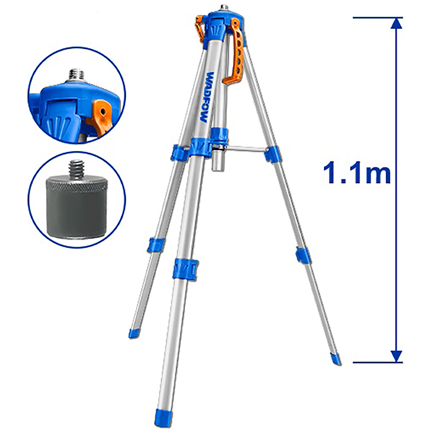 Wadfow WLE9301 Tripods for Laser Levels | Wadfow by KHM Megatools Corp. Wadfow WLE9301 Tripods for Laser Levels | Wadfow by KHM Megatools Corp.