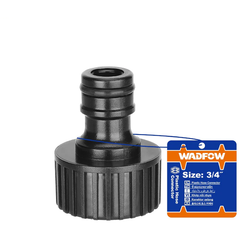 Wadfow WQC8E34 Plastic Hose Connector 3/4" | Wadfow by KHM Megatools Corp.