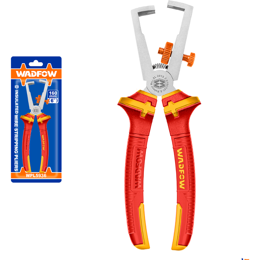 Wadfow WPL5936 Wire Stripping Insulated Pliers 6" | Wadfow by KHM Megatools Corp. Wadfow WPL5936 Wire Stripping Insulated Pliers 6" | Wadfow by KHM Megatools Corp.