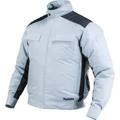 Makita DFJ416Z Fan Jacket for Outdoor Work Stand-up Collar 12Vmax CXT™/18V LXT® Li-Ion (Bare) | Makita by KHM Megatools Corp.