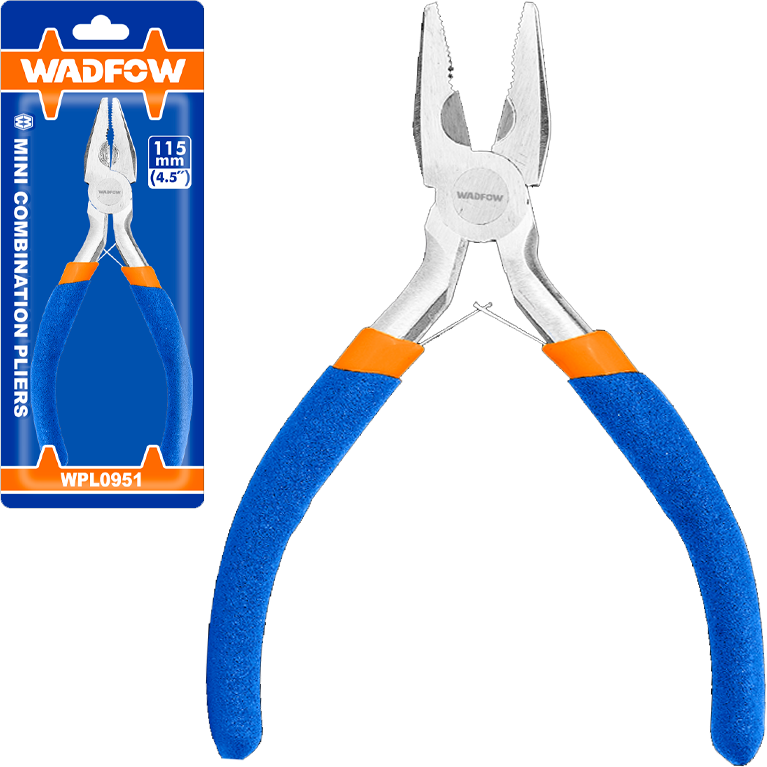 Wadfow WPL0951 Mini Combination Pliers 4.5" | Wadfow by KHM Megatools Corp. Wadfow WPL0951 Mini Combination Pliers 4.5" | Wadfow by KHM Megatools Corp.