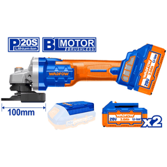 Wadfow WLAPM12 Li-Ion Angle Grinder 4" - KHM Megatools Corp.