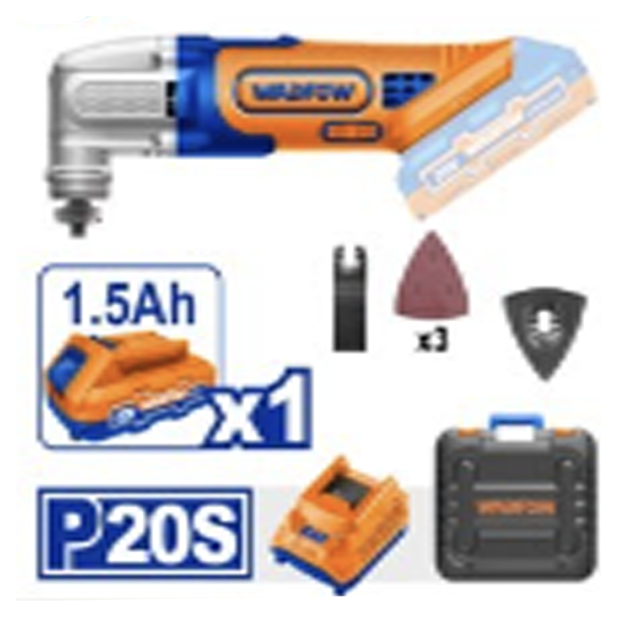 Wadfow WMUP5021 Li-Ion Multi-Tool 20V | Wadfow by KHM Megatools Corp.