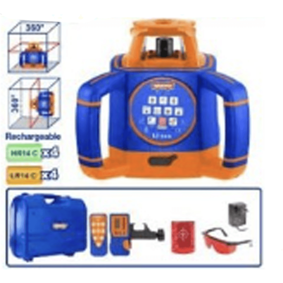 Wadfow WLE6B02 Self-Leveling Rotary Laser Level - KHM Megatools Corp. Wadfow WLE6B02 Self-Leveling Rotary Laser Level - KHM Megatools Corp.