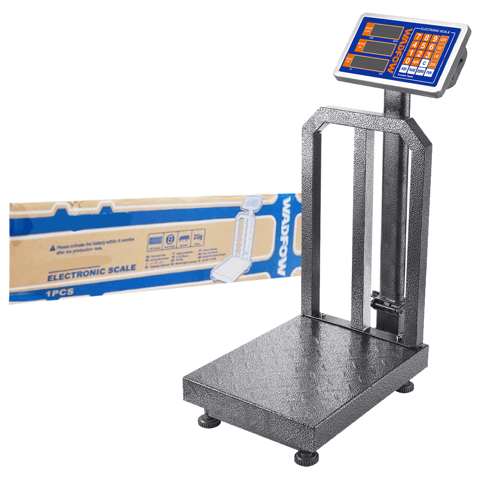 Wadfo WEC1531 Electronic Scale 300KG - KHM Megatools Corp. Wadfo WEC1531 Electronic Scale 300KG - KHM Megatools Corp.