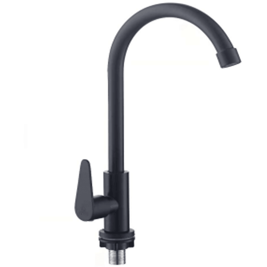 Waterhouse WH-SINKBLKF2 Gooseneck Faucet F2-Design (Matte Black) - KHM Megatools Corp.