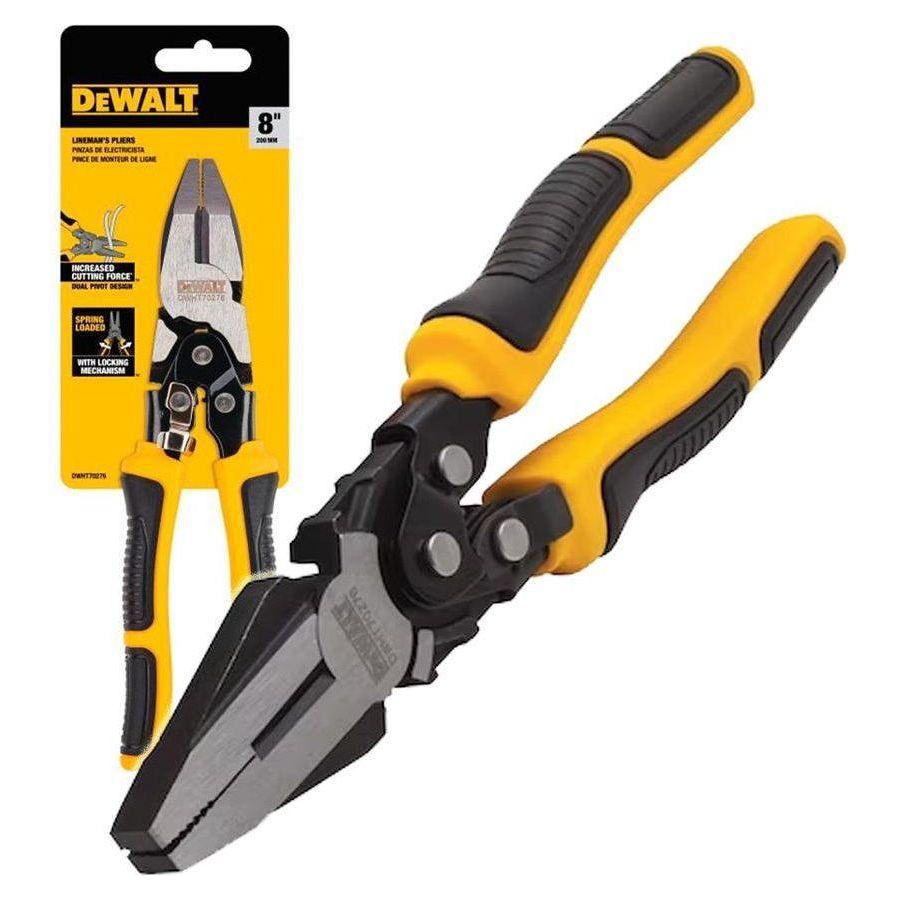Dewalt DWHT0‐70276 Compound Action Linesman Plier - KHM Megatools Corp. Dewalt DWHT0‐70276 Compound Action Linesman Plier - KHM Megatools Corp.