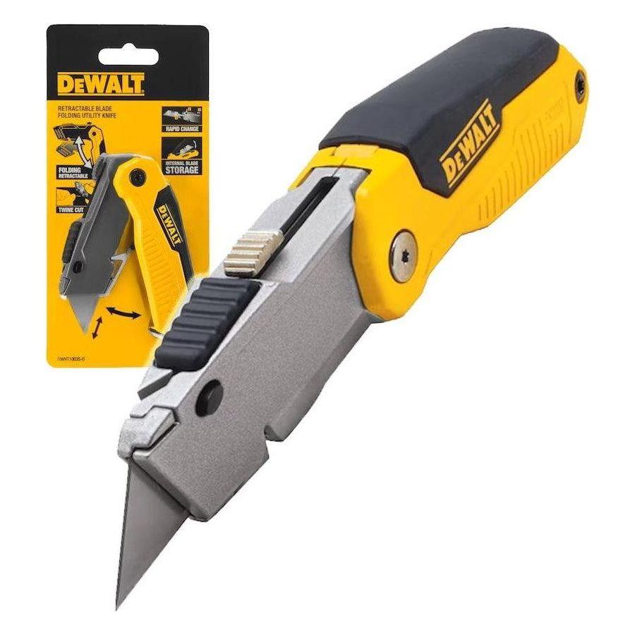 Dewalt DWHT10035‐0 Folding Retractable Utility Cutter Knife - KHM Megatools Corp.