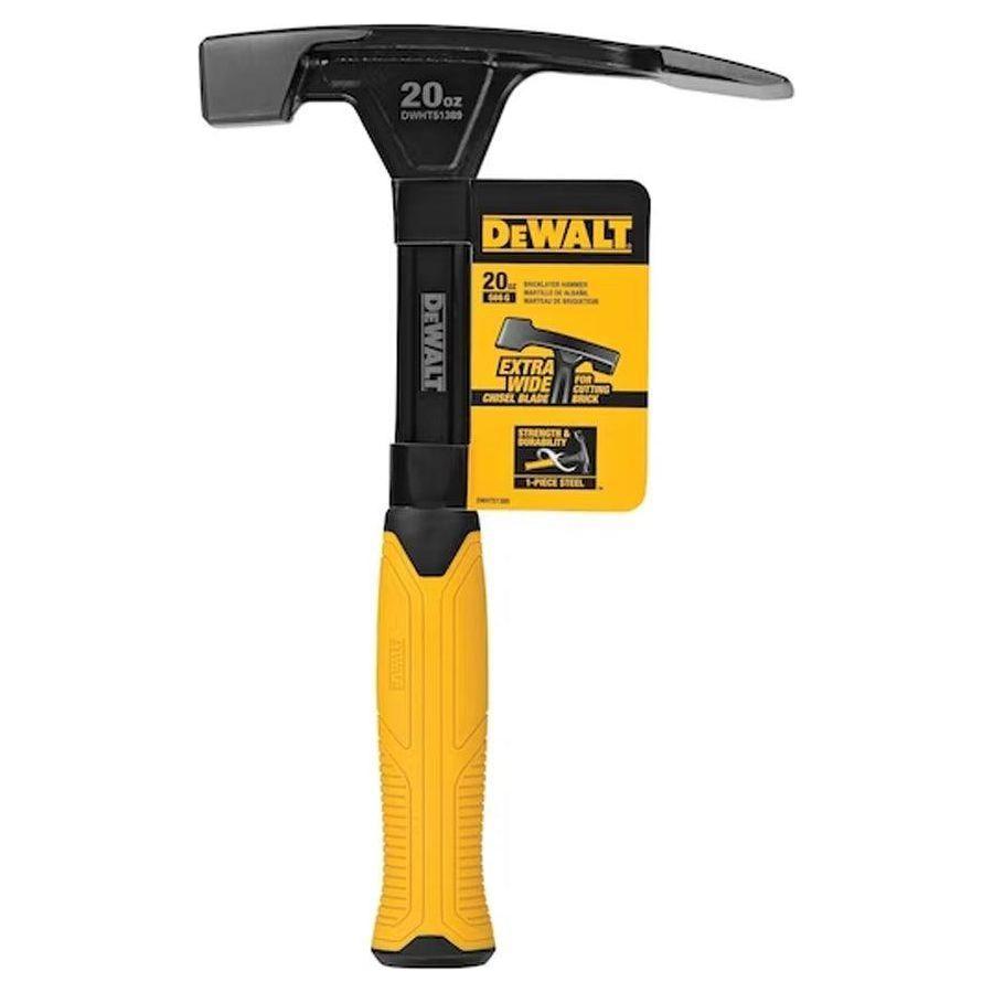 Dewalt DWHT51389‐0 Bricklayer Hammer 20oz - KHM Megatools Corp. Dewalt DWHT51389‐0 Bricklayer Hammer 20oz - KHM Megatools Corp.