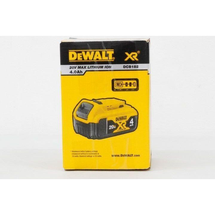 Dewalt DCB182 18V-20V Max Lithium Ion Battery (4.0Ah) | Dewalt by KHM Megatools Corp. Dewalt DCB182 18V-20V Max Lithium Ion Battery (4.0Ah) | Dewalt by KHM Megatools Corp.