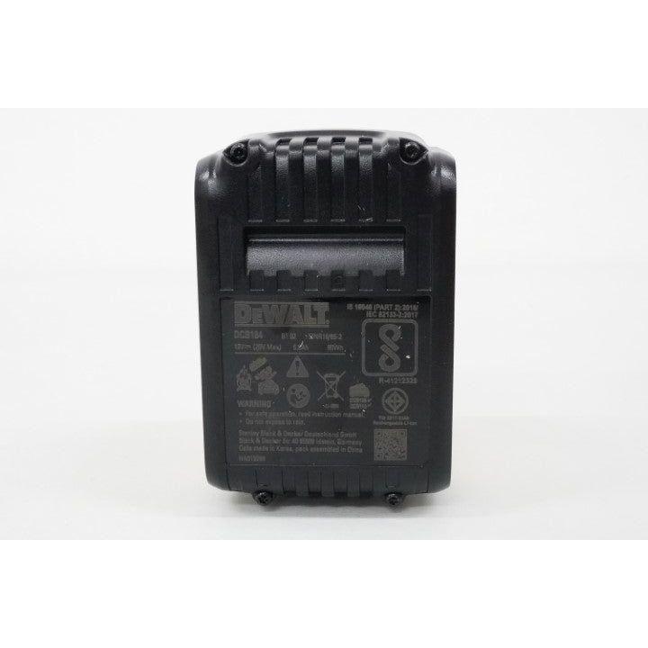 Dewalt DCB184 18V-20V Max Lithium Ion Battery (5.0Ah) | Dewalt by KHM Megatools Corp. Dewalt DCB184 18V-20V Max Lithium Ion Battery (5.0Ah) | Dewalt by KHM Megatools Corp.