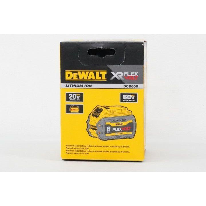 Dewalt DCB606 20V/60V Flexvolt Lithium Ion Battery (6.0Ah) | Dewalt by KHM Megatools Corp. Dewalt DCB606 20V/60V Flexvolt Lithium Ion Battery (6.0Ah) | Dewalt by KHM Megatools Corp.