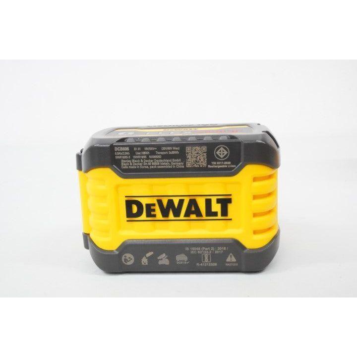 Dewalt DCB606 20V/60V Flexvolt Lithium Ion Battery (6.0Ah) | Dewalt by KHM Megatools Corp. Dewalt DCB606 20V/60V Flexvolt Lithium Ion Battery (6.0Ah) | Dewalt by KHM Megatools Corp.