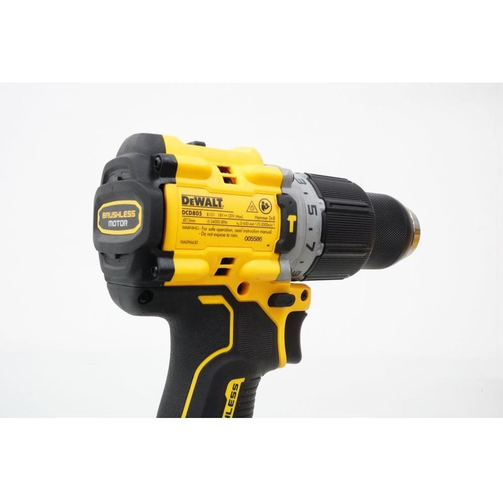 Dewalt DCD805N 20V Cordless Hammer Drill 13mm (Bare) | Dewalt by KHM Megatools Corp. Dewalt DCD805N 20V Cordless Hammer Drill 13mm (Bare) | Dewalt by KHM Megatools Corp.
