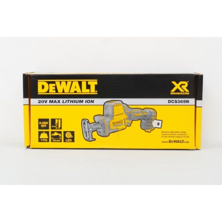 Dewalt DCS369N 20V Cordless Reciprocating Saw  BL Compact (Bare) [ATOMIC] | Dewalt by KHM Megatools Corp.