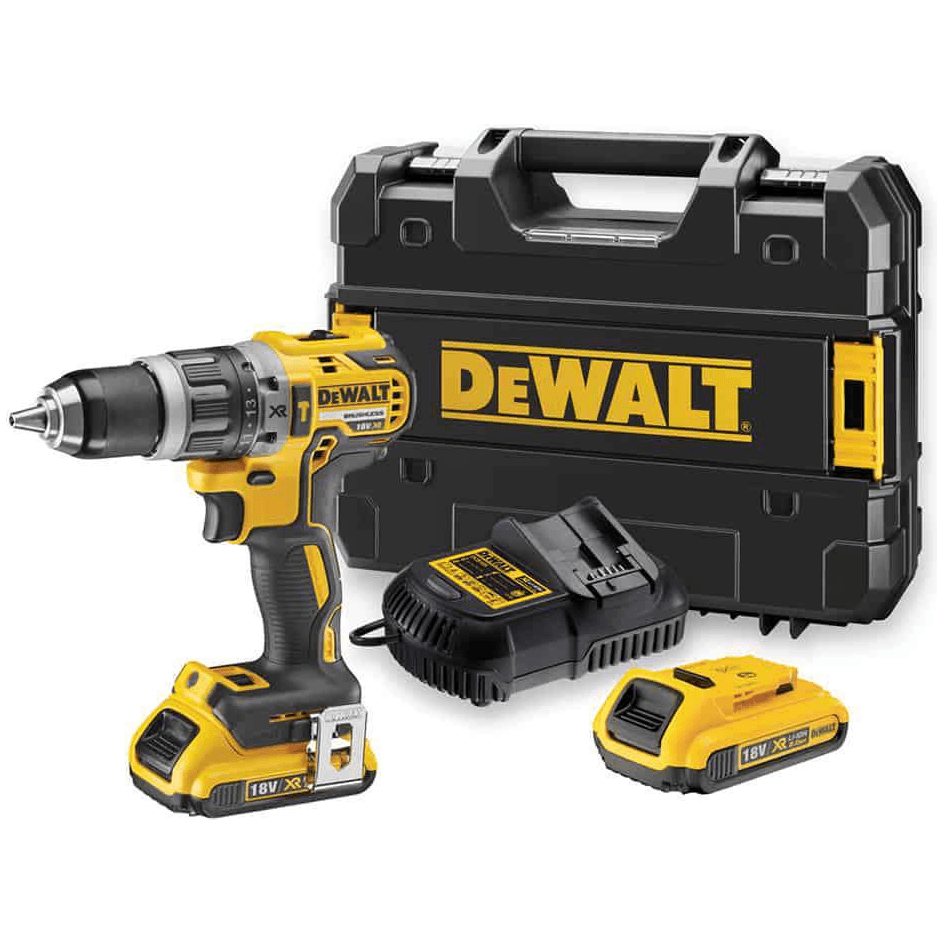 Dewalt DCD709D2 18V/20V Cordless Hammer Drill 13mm (Kit) - KHM Megatools Corp.