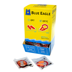 Blue Eagle Ear Plug in Plastic Pack (NP&EP)