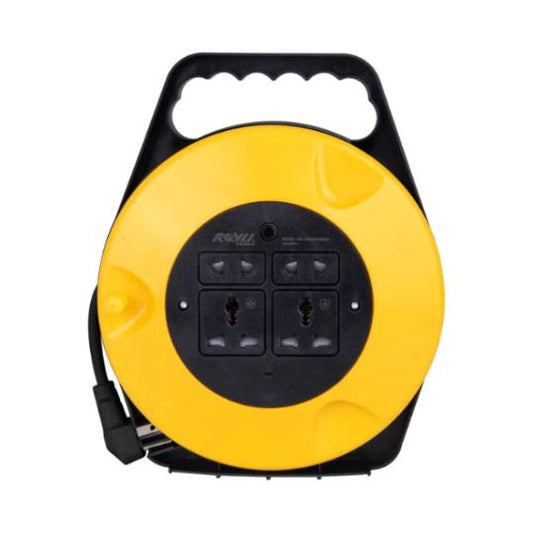 Royu REDEC404/Y Power Extension Cords (10 Meters) | Royu by KHM Megatools Corp.