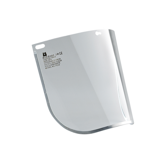 Blue Eagle FC28 Face Shield Visor 8″ x 12″ Clear (with Liquid Protection) | Blue Eagle by KHM Megatools Corp.