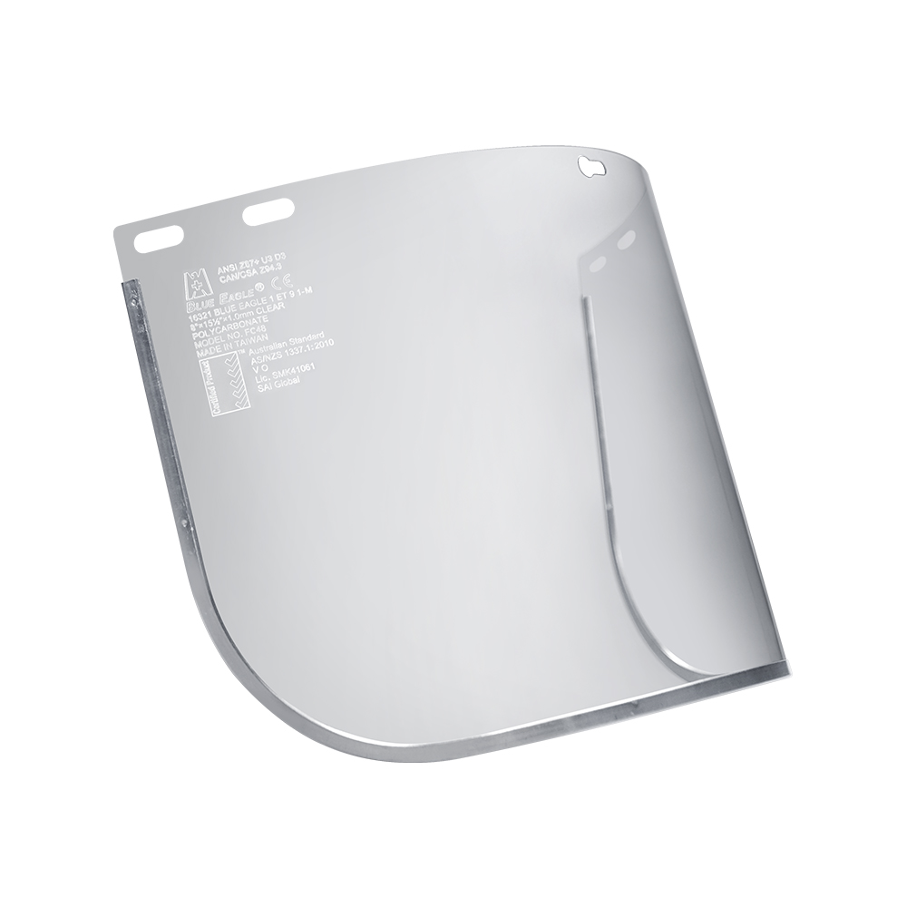 Blue Eagle FC48 Face Shield Visor 8″ x 15½” (Clear) Blue Eagle FC48 Face Shield Visor 8″ x 15½” (Clear)