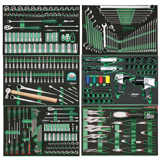 Hans FGTT-2921 Automotive Tools Set (292pcs) - KHM Megatools Corp.
