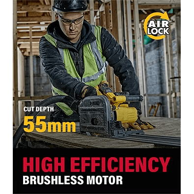 Dewalt DCS520NT 20V/60V Flevolt Cordless Track saw / Plunge Saw 6-1/2" (Bare) - KHM Megatools Corp.