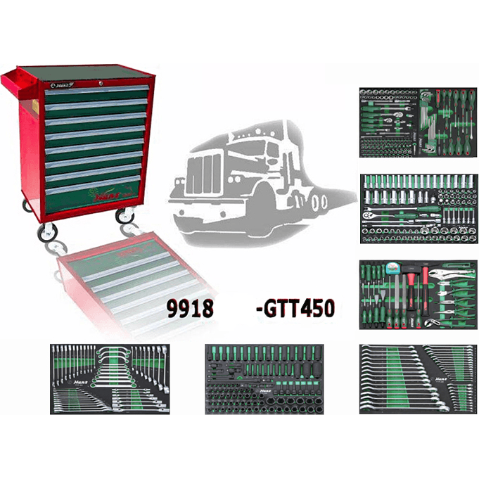 Hans FGTT-450 Automotive Tools with Cabinet (450pcs) - KHM Megatools Corp.