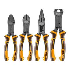 Ingco HKCPS5841 Compound Action Pliers Set 4Pcs | Ingco by KHM Megatools Corp.