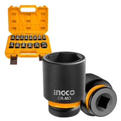 Ingco HKISSD12141 Impact Socket Set 1/2" 14Pcs | Ingco by KHM Megatools Corp.