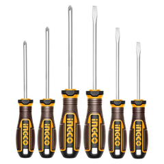 Ingco HKSDS0628 Screwdriver Set 6Pcs | Ingco by KHM Megatools Corp.