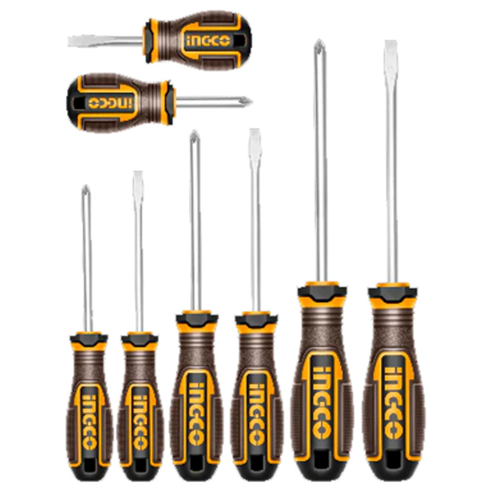 Ingco HKSDS0828 Screwdriver Set 8Pcs | Ingco by KHM Megatools Corp.