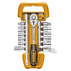 Ingco HKTS12171 DR. 1/2"Socket Set 17Pcs | Ingco by KHM Megatools Corp.