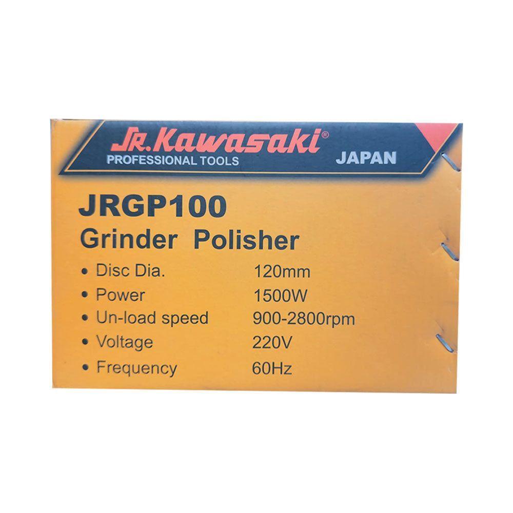JR Kawasaki JRGP100 Grinding Polisher / Drum Sander 120mm 1500W | Jr Kawasaki by KHM Megatools Corp. JR Kawasaki JRGP100 Grinding Polisher / Drum Sander 120mm 1500W | Jr Kawasaki by KHM Megatools Corp.