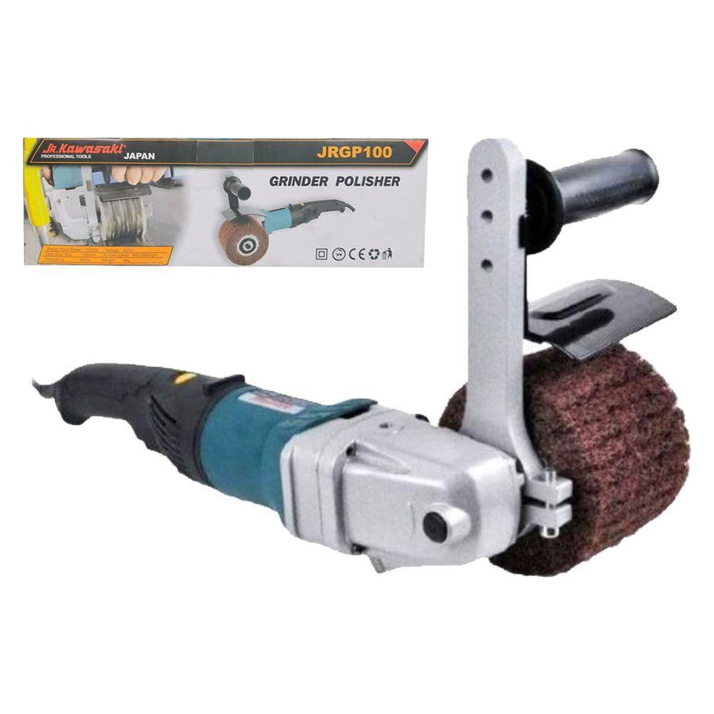 JR Kawasaki JRGP100 Grinding Polisher / Drum Sander 120mm 1500W | Jr Kawasaki by KHM Megatools Corp. JR Kawasaki JRGP100 Grinding Polisher / Drum Sander 120mm 1500W | Jr Kawasaki by KHM Megatools Corp.