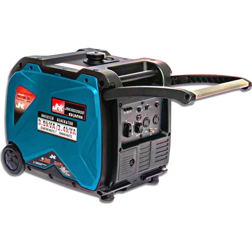 JR Kawasaki JRKIGG3900 Silent Inverter Gasoline Generator 3.9KVA | Jr Kawasaki by KHM Megatools Corp.