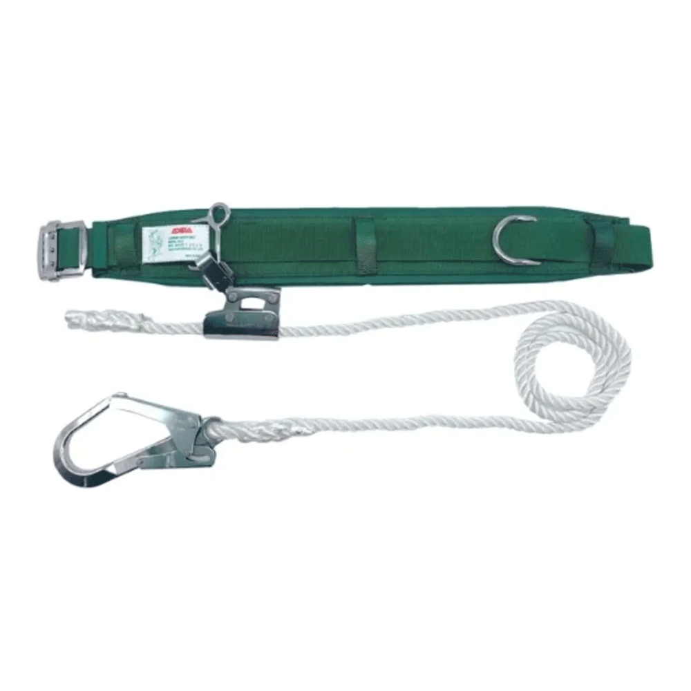 Adela H-37 Linemans Safety Belt with Rope and Lanyard Big Hook | Adela by KHM Megatools Corp. Adela H-37 Linemans Safety Belt with Rope and Lanyard Big Hook | Adela by KHM Megatools Corp.