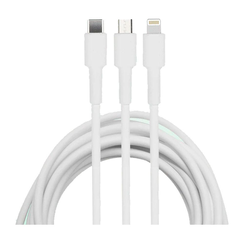 Omni ODC-333 USB Cable Type-A to Micro, Type-C, Lightning | Omni by KHM Megatools Corp.