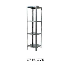 Galba GB12-4 Galvanized Storage Unit Rack | Galba by KHM Megatools Corp.