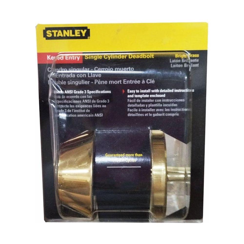 Stanley 83-6056 Single Cylinder Deadbolt US5 | Stanley by KHM Megatools Corp.